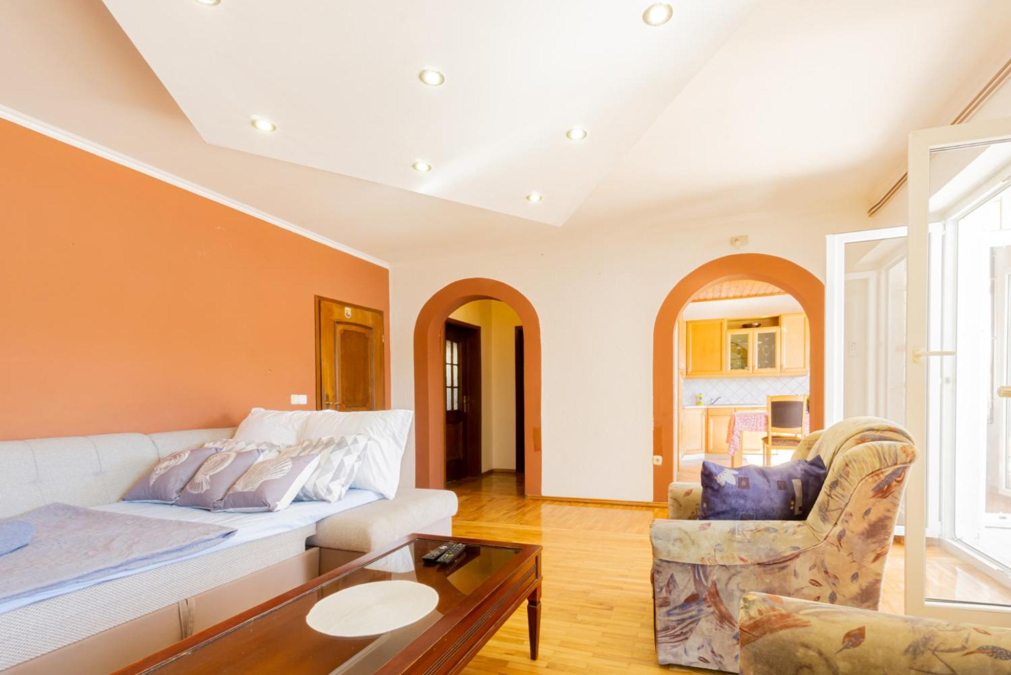 Galinec With Mountain And Seaview Apartman Metajna Szoba fotó